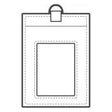 Modèles Tandypro® Modèle De Porte-Badge D'Identification - Fourniture maroquinerie cuir