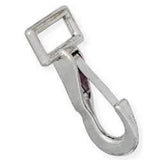 Mousqueton de Selle 1" Plaqué Nickel Tandy Leather - Fourniture maroquinerie cuir