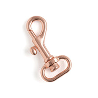 Mousqueton Pivotant En Cuivre - Fourniture maroquinerie cuir