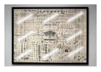 Nomenclature 1900 - 835×630 mm - Fourniture maroquinerie cuir