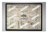 Nomenclature 1900 - 835×630 mm - Fourniture maroquinerie cuir