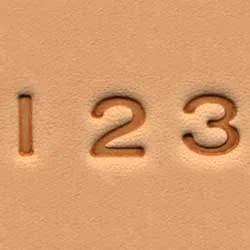 Numéros De Série De Matoirs Faciles À Faire 6 Mm (1/4") - Fourniture maroquinerie cuir