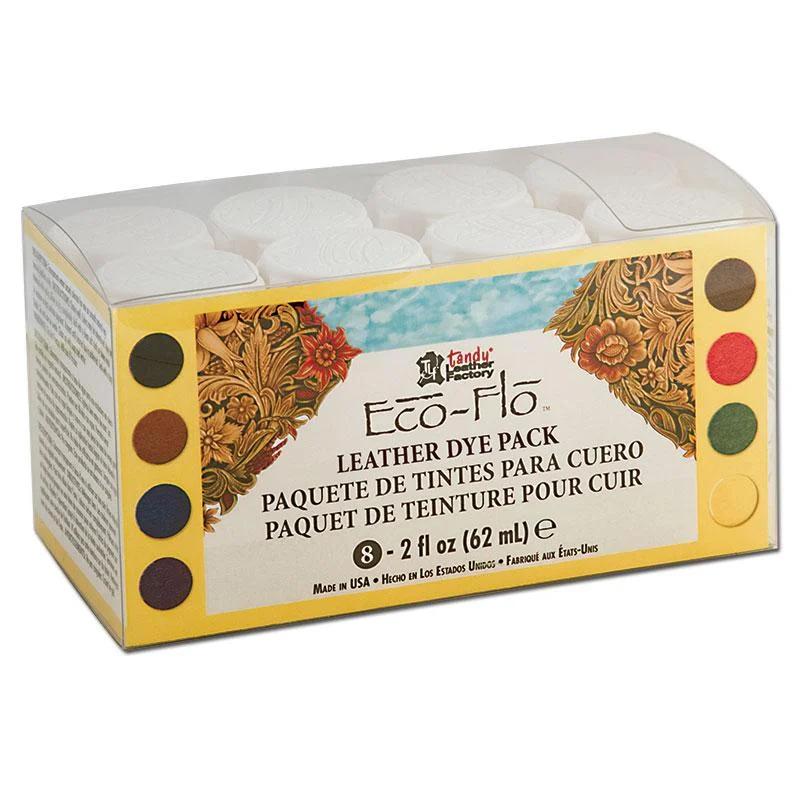 Pack Colorant Pour Cuir Eco-Flo - Fourniture maroquinerie cuir