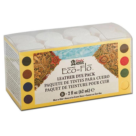 Pack Colorant Pour Cuir Eco-Flo - Fourniture maroquinerie cuir