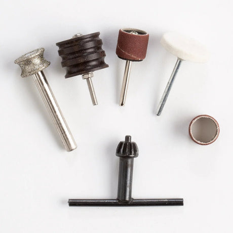 Pack D'Accessoires Pour Machine À Polir Craftool®. - Vue alternative