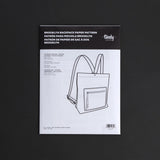 Patron en papier pour sac à dos Brooklyn - Vue alternative