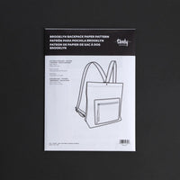 Patron en papier pour sac à dos Brooklyn - Vue alternative