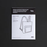 Patron en papier pour sac à dos Brooklyn - Vue alternative