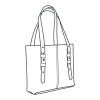 Patron en papier pour sac Serena - Vue principale