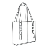 Patron en papier pour sac Serena - Vue principale