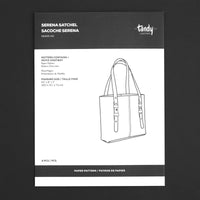 Patron en papier pour sac Serena - Détail produit