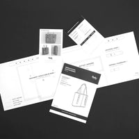 Patron en papier pour sac Serena - Vue alternative