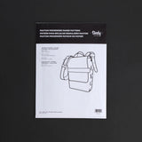 Paxton Messenger Bag Patron en papier - Détail produit