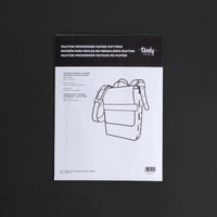 Paxton Messenger Bag Patron en papier - Détail produit