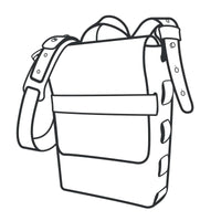 Paxton Messenger Bag Patron en papier - Vue alternative