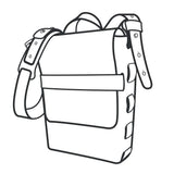 Paxton Messenger Bag Patron en papier - Vue alternative