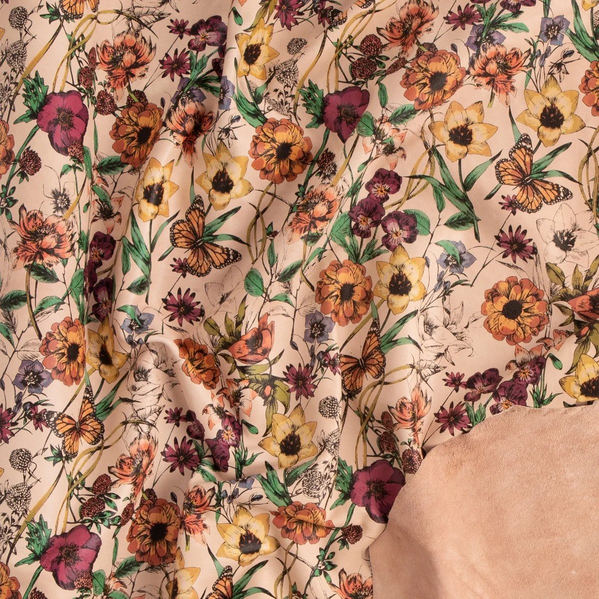 Peau De Mouton À Imprimé Floral - Image 5