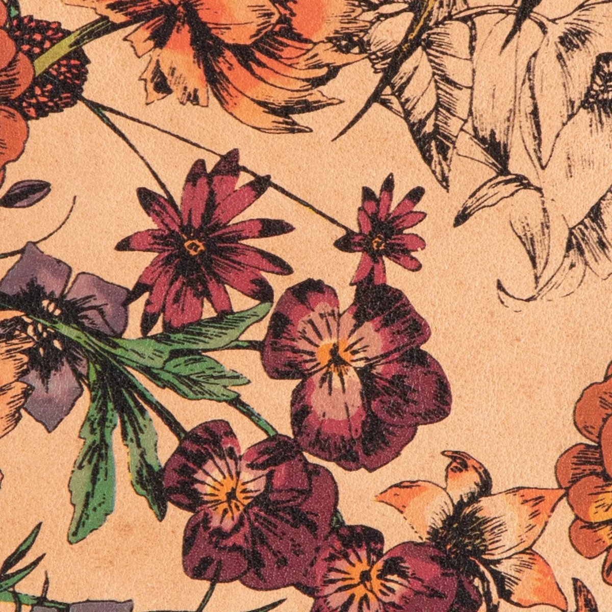 Peau De Mouton À Imprimé Floral - Image 6