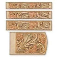 Porte-Clés Et Ceinture Craftaid® À Fleurs - Fourniture maroquinerie cuir