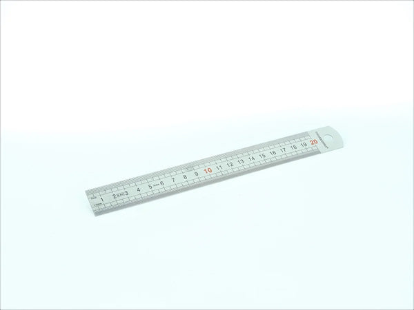 Réglet acier 20 cm à 1 m - Fourniture maroquinerie cuir