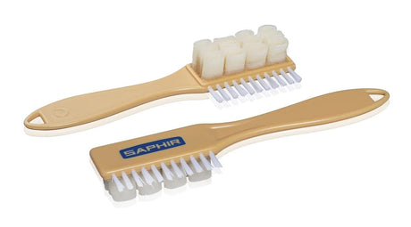 Saphir Brosse Nubuck Microfibres 16Cm - Fourniture maroquinerie cuir