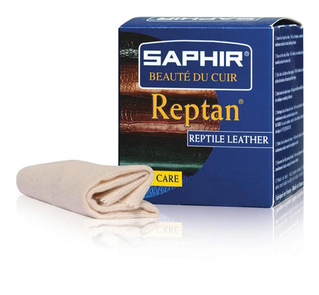 Saphir Reptan Pot  50Ml + Chamoisine - Fourniture maroquinerie cuir