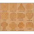 Set De Matoirs 3-D Celtiques Craftool - Fourniture maroquinerie cuir