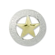 Texas Star Concho 1-3/16" (30 Mm) - Fourniture maroquinerie cuir