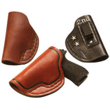 Halbautomatisches, verdecktes Bull's-Eye-Holster-Set – mittel/groß