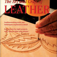 Kunst- und Handwerksbuch aus Leder