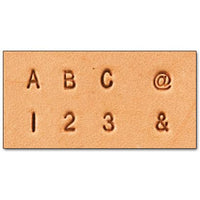 Set di alfabeti e numeri Craftool® 1/8" (3 mm)