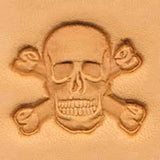 Totenkopf mit gekreuzten Knochen Craftool® 3-D-Stempel