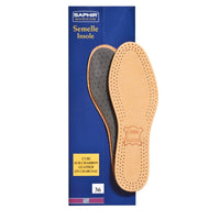 Saphir Semelle Cuir Sur Charbon - Taille Diverses